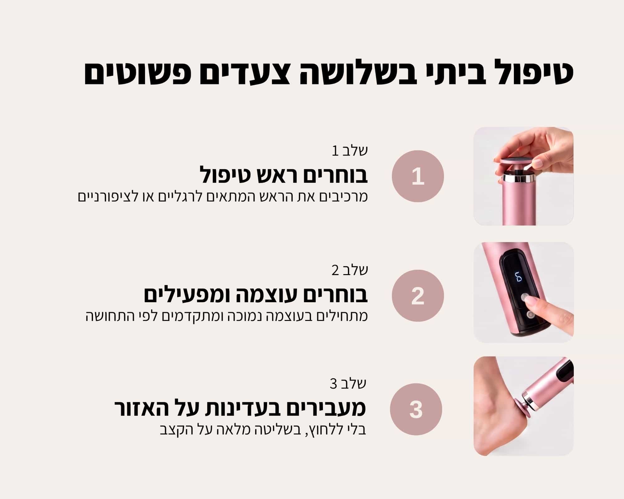 פדיקור אלחוטי - ™VELMU Silk