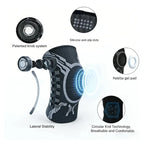 VELMU FlexDial™ – תומך ברך מתכוונן עם מנגנון כיוון מדויק